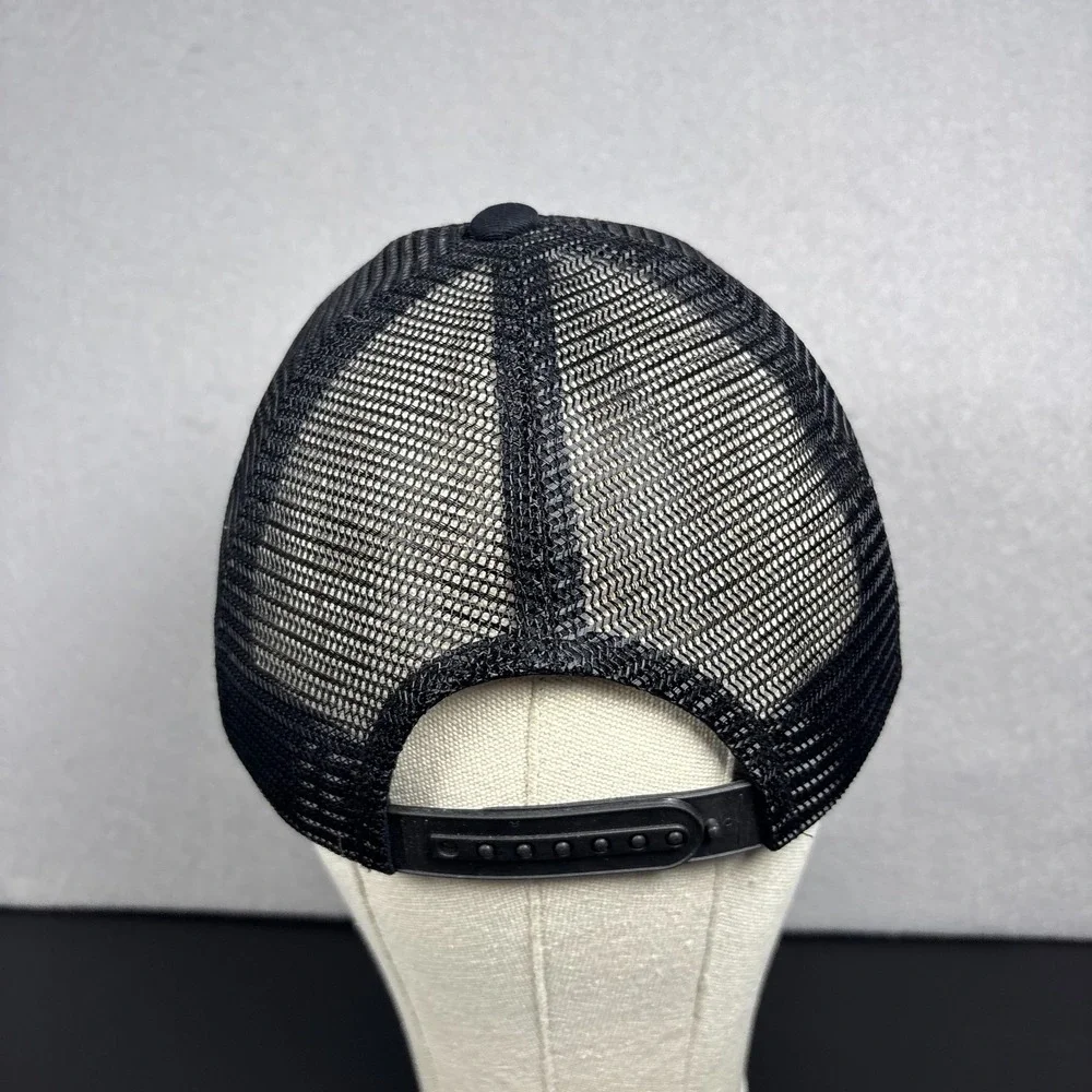 Jack Daniels Field Tester Patch All Mesh Black Snapback Trucker Hat USA Cap OSFM